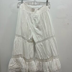 Urban Outfitters White Wide Leg Pants